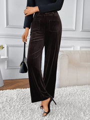 High-Waist Wide-Leg Pants