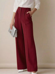 High-Waist Wide-Leg Pants