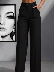 High-Waist Wide-Leg Pants