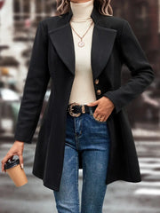 Button-Up Longline Coat